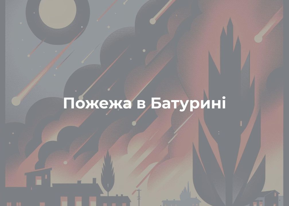 Пожежа внаслідок короткого замикання